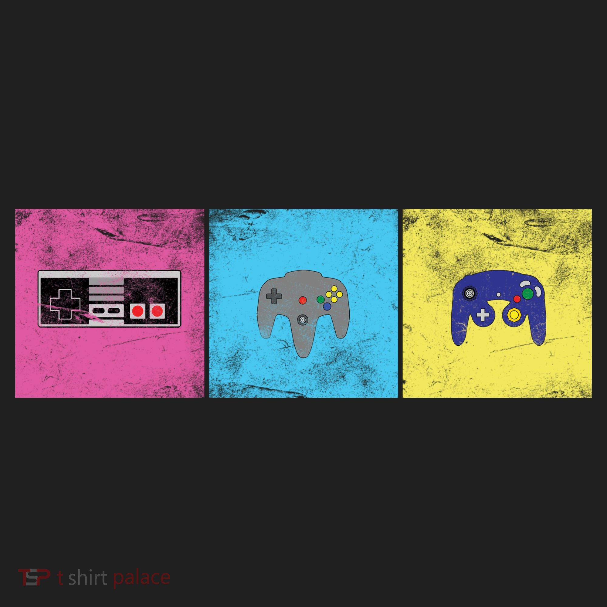 Retro Old School Gamer Golf Towel