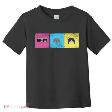 Retro Old School Gamer Toddler T-Shirt