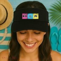 Retro Old School Gamer Visor thumb 2