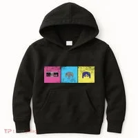 Retro Old School Gamer Kids Hoodie thumb 0