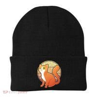 Retro Orange Cat Beanie thumb 0