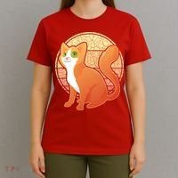 Retro Orange Cat T-Shirt thumb 4
