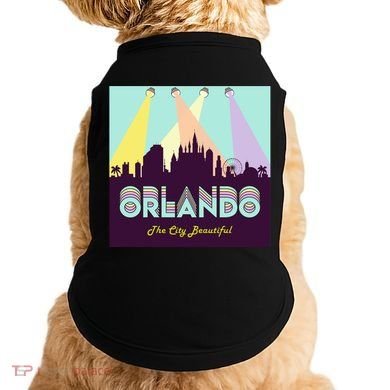 Retro Orlando Florida Doggie Tank