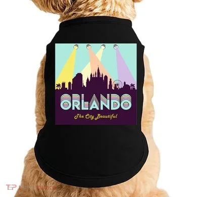 Retro Orlando Florida Doggie Tank