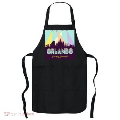 Retro Orlando Florida Apron