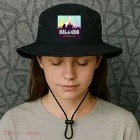 Retro Orlando Florida Bucket Hat thumb 3