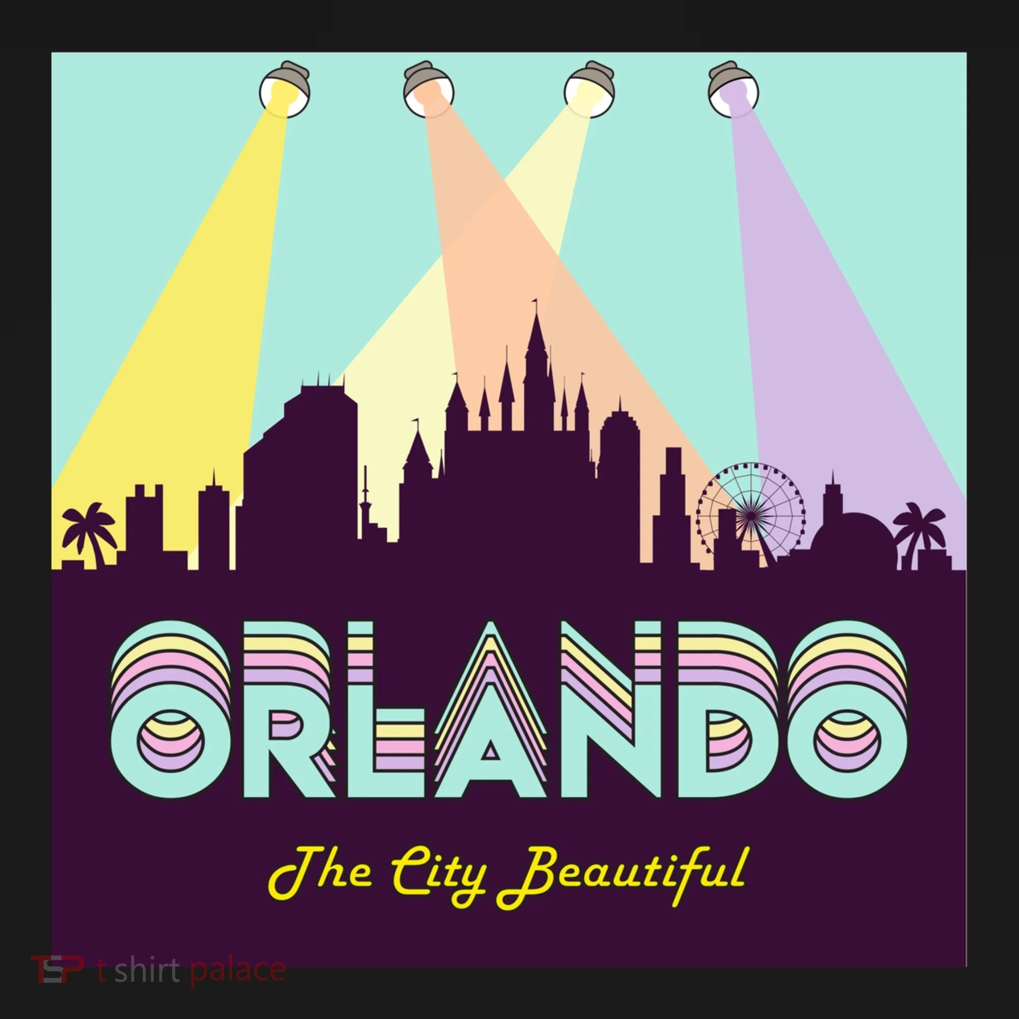 Retro Orlando Florida Bucket Hat