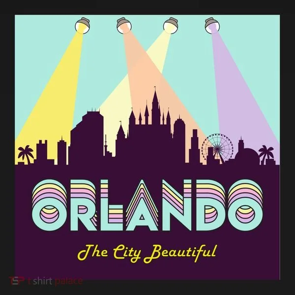 Retro Orlando Florida Bucket Hat