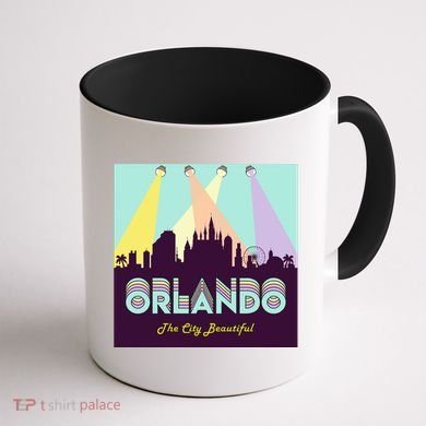 Retro Orlando Florida Coffee Mug back