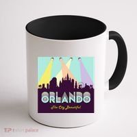 Retro Orlando Florida Coffee Mug thumb 1