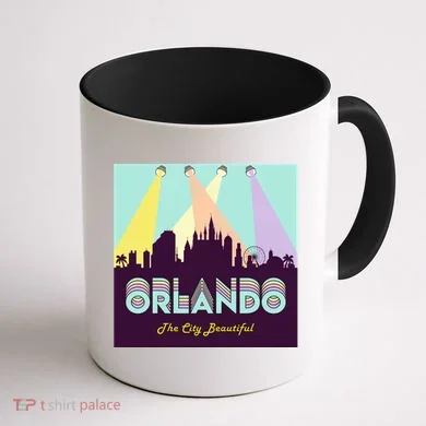 Retro Orlando Florida Coffee Mug back
