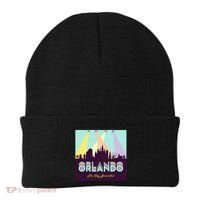 Retro Orlando Florida Beanie thumb 0