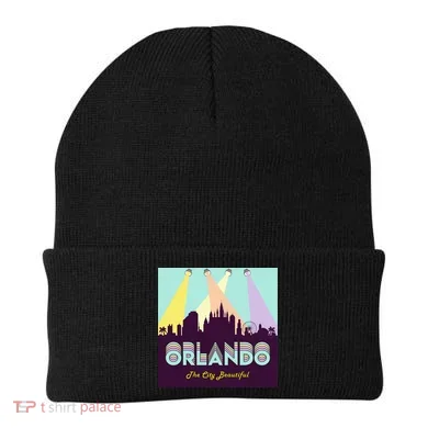 Retro Orlando Florida Beanie