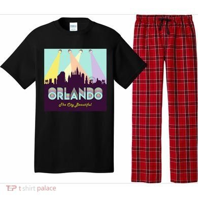 Retro Orlando Florida Pajama Set
