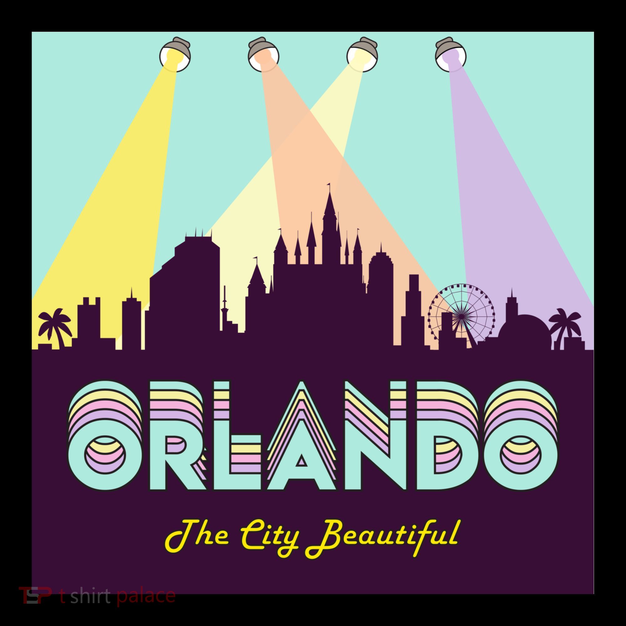 Retro Orlando Florida Women's Hoodie