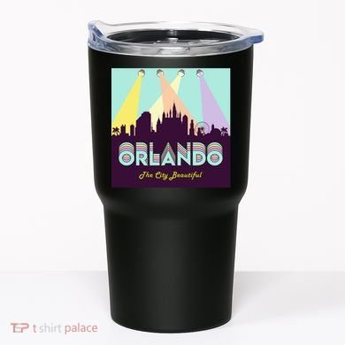 Retro Orlando Florida Tumbler