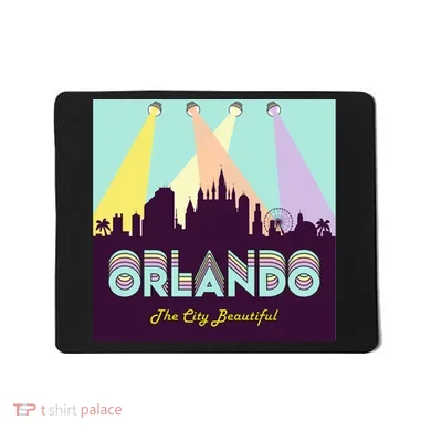 Retro Orlando Florida Mousepad