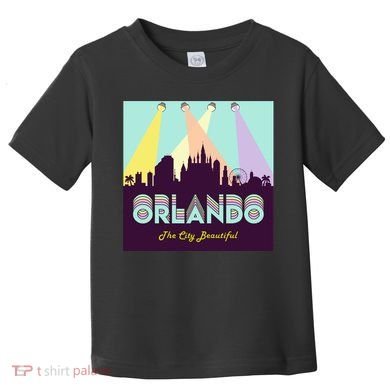 Retro Orlando Florida Toddler T-Shirt