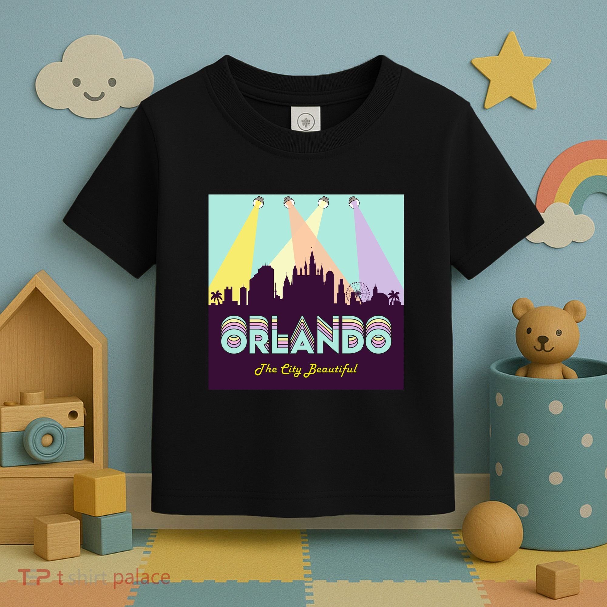 Retro Orlando Florida Toddler T-Shirt