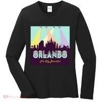 Retro Orlando Florida Women's Long Sleeve Shirt thumb 0