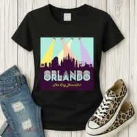 Retro Orlando Florida Women's T-Shirt thumb 3