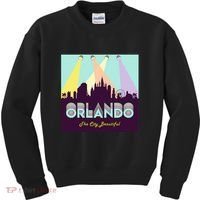 Retro Orlando Florida Kids Sweatshirt thumb 0