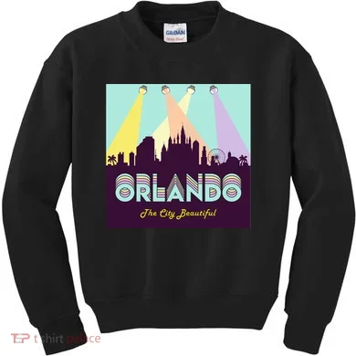 Retro Orlando Florida Kids Sweatshirt