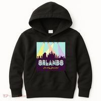 Retro Orlando Florida Kids Hoodie thumb 0