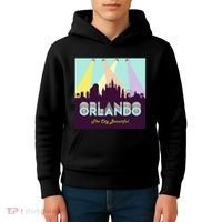 Retro Orlando Florida Kids Hoodie thumb 4