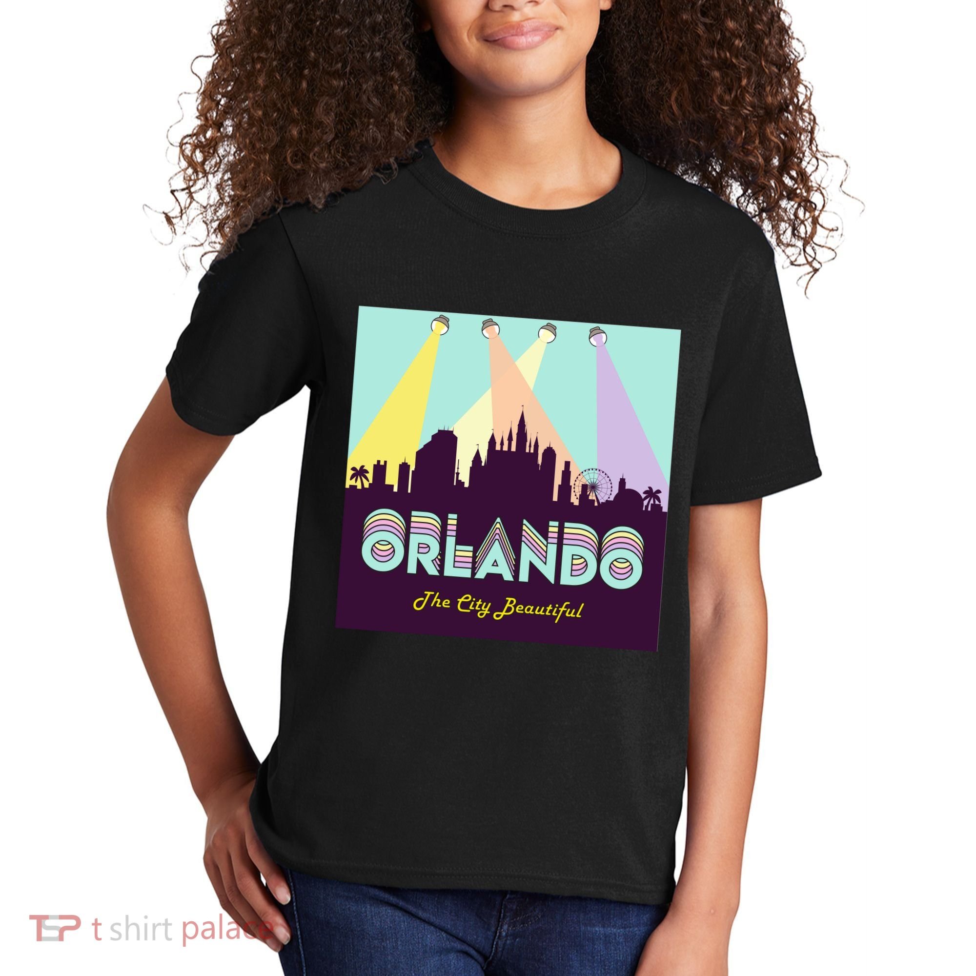 Retro Orlando Florida Kids T-Shirt