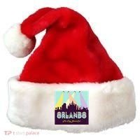 Retro Orlando Florida Santa Hat thumb 0