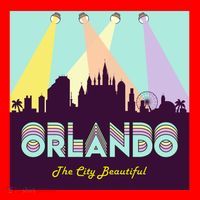 Retro Orlando Florida Santa Hat thumb 1