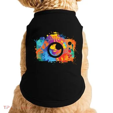 Retro Paint Camera Doggie Tank