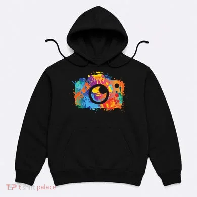 Retro Paint Camera Hoodie