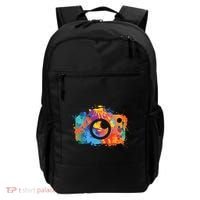 Retro Paint Camera Backpack thumb 0