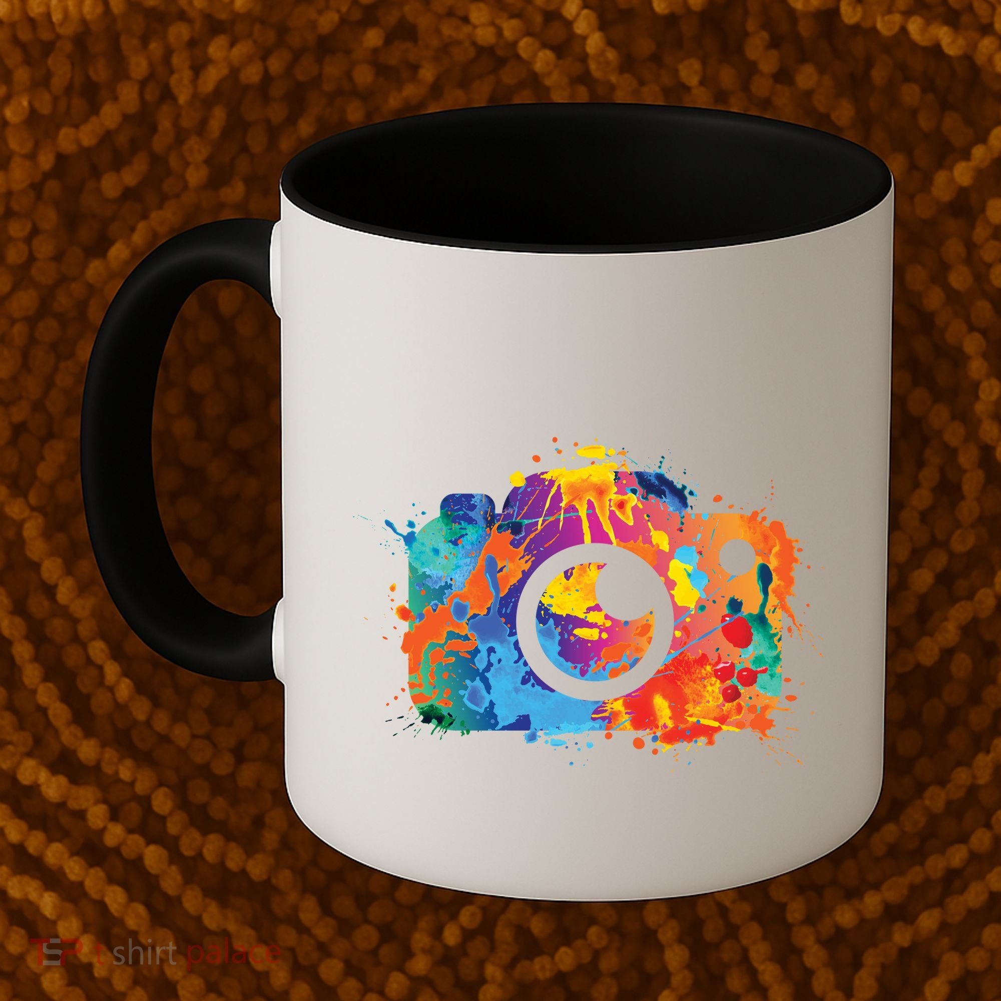 Retro Paint Camera Coffee Mug