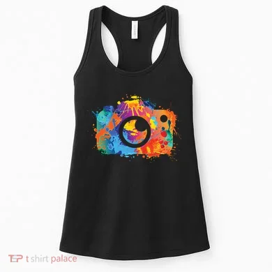 Retro Paint Camera Women's Tank Top