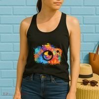 Retro Paint Camera Women's Tank Top thumb 2