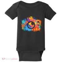 Retro Paint Camera Baby Bodysuit thumb 0