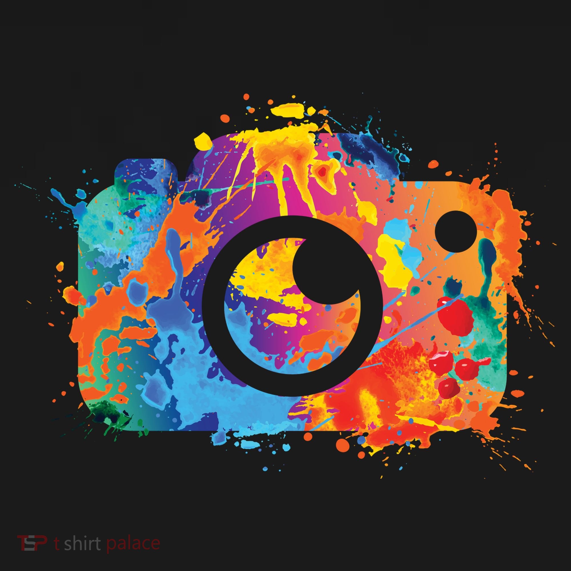 Retro Paint Camera Baby Bodysuit