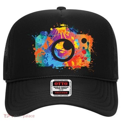 Retro Paint Camera Hat