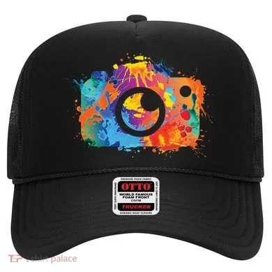 Retro Paint Camera Hat