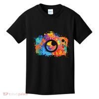 Retro Paint Camera Kids T-Shirt thumb 0