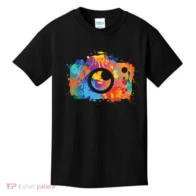 Retro Paint Camera Kids T-Shirt