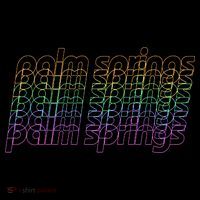 Retro Palm Springs Retro Multicolor T-Shirt thumb 7