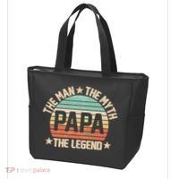 Retro Papa The Man Myth Legend Tote Bag thumb 3