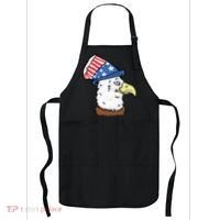 Retro Patriotic Bald Eagle  Apron thumb 0