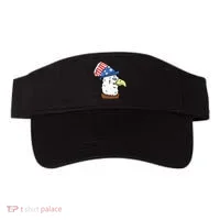 Retro Patriotic Bald Eagle  Visor thumb 0