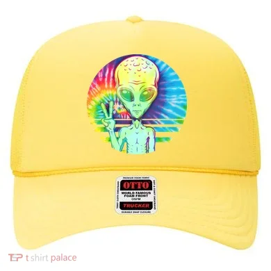 Retro Peace Alien Hippie Hat