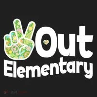 Retro Peace Out Elementary  Tumbler thumb 3